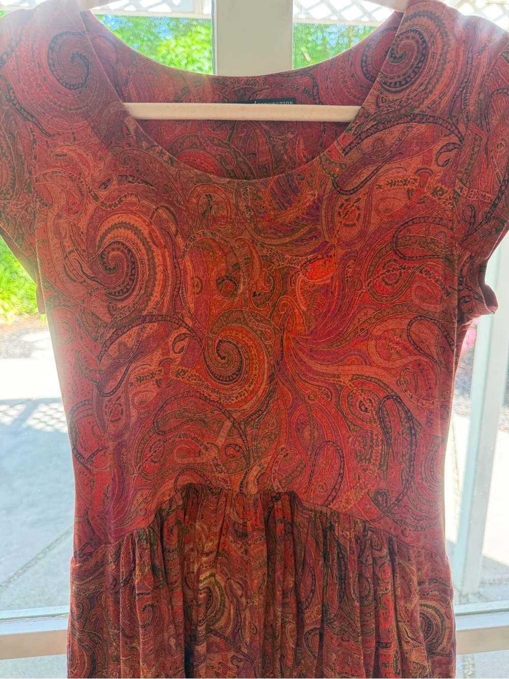 Peruvian Connection Paisley Boho Babydoll Dress - Picture 15 of 16